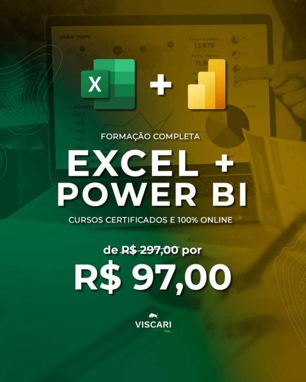 Formação Completa Curso de Excel e Power BI