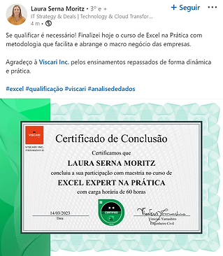 Review Curso PowerBI e Excel