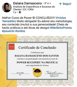 Review Curso Excel e PowerBi