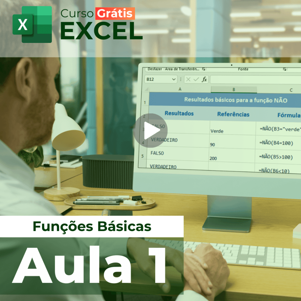 Curso Grátis Excel - Aula 1